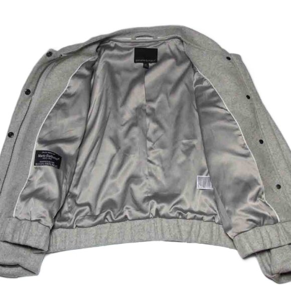 Banana Republic Mario Bellucci Wool Blend Jacket Women's Size Petite Medium - Picture 3 of 5